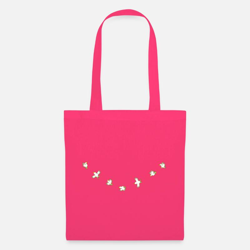 Birdies - Tote Bag - azalea
