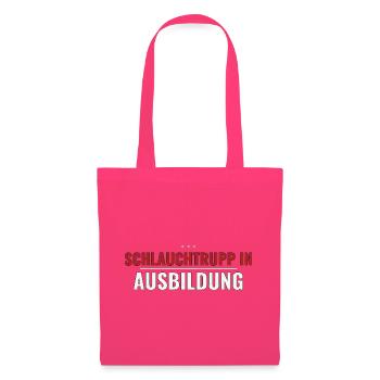 Schlauchtrupp in Ausbildung – Gruppen-Shirt - Stoffbeutel - Azalea - Vorne