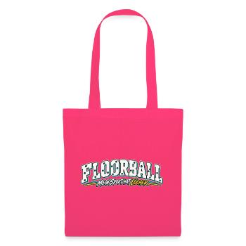 Floorball Löcher Humor Design - Stoffbeutel - Azalea - Vorne