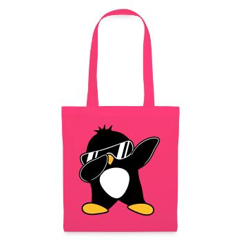 Dabbing Penguin - Tote Bag - azalea - Front