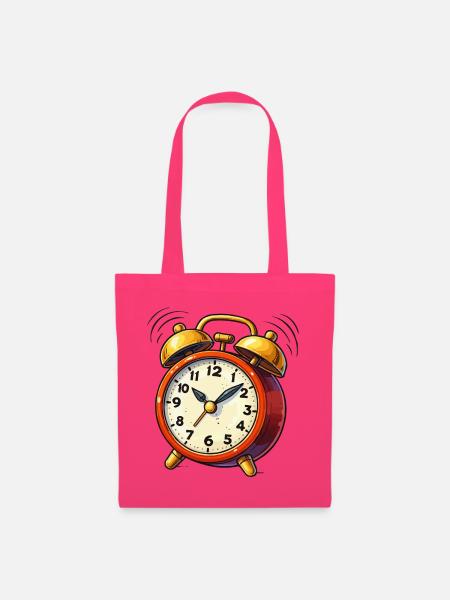 Wecker Comic Uhr - Stoffbeutel - Azalea