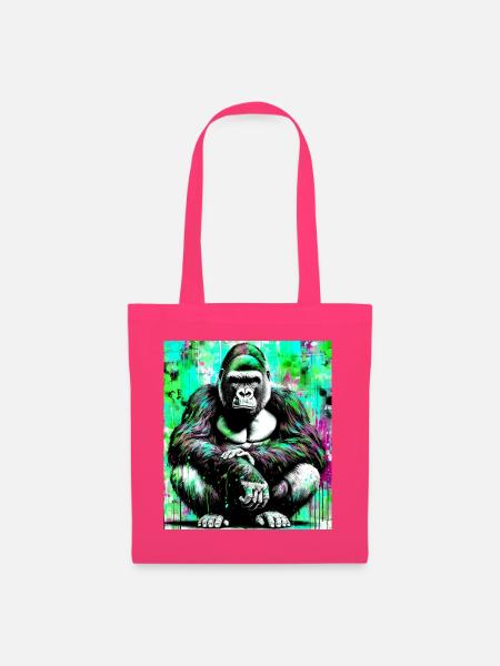 Gorilla - Stoffbeutel - Azalea