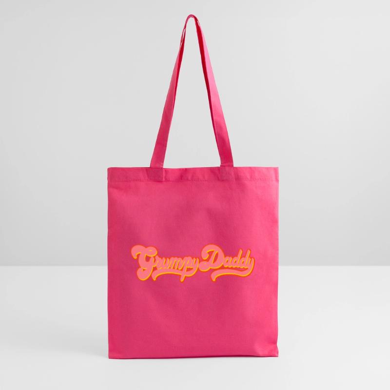 Script rétro de Grumpy Daddy - « Exploitation » en couleur Sac en tissu