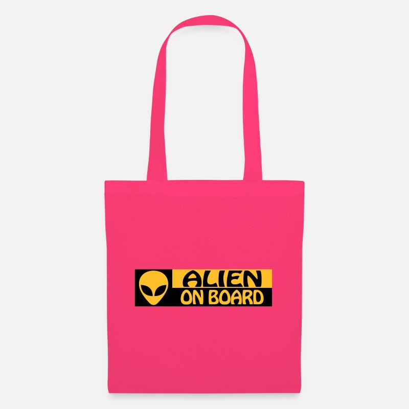 CONSEIL SUR ALIEN - Sac en tissu - rose azalée