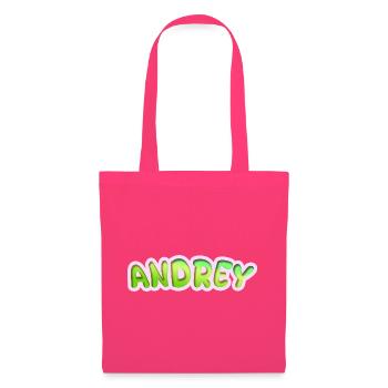 Andrey en tant que profession - Sac en tissu - rose azalée - Devant