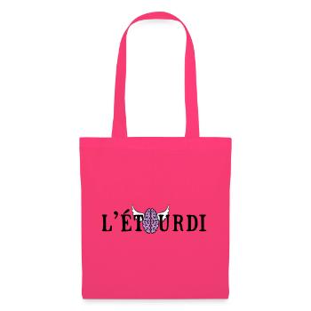 Etourdi - Sac en tissu - rose azalée - Devant