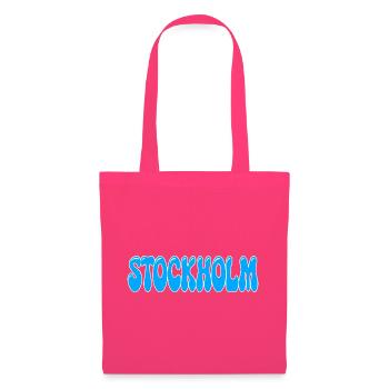 Stockholm Retro Groovy Sky Blue - Stoffbeutel - Azalea - Vorne