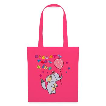 Birthday Boy Elephant - Tote Bag - azalea - Front