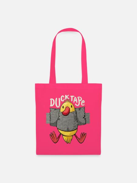 Duck-Tape - Stoffbeutel - Azalea