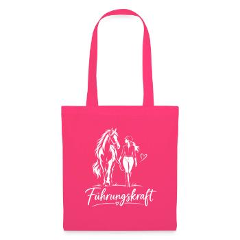 Führungskraft und Pferd Illustration - Stoffbeutel - Azalea - Vorne