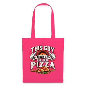 Dieser Typ macht die beste Pizza - Stoffbeutel - Azalea - Vorne