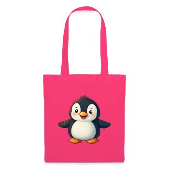 Pinguin - Stoffbeutel - Azalea - Vorne