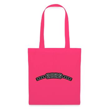 2026 Outline - Tote Bag - azalea - Front
