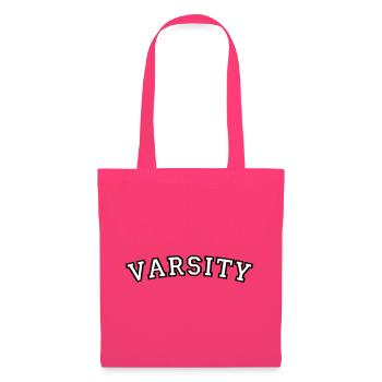 Schriftart des Varsity College - Stoffbeutel - Azalea - Vorne