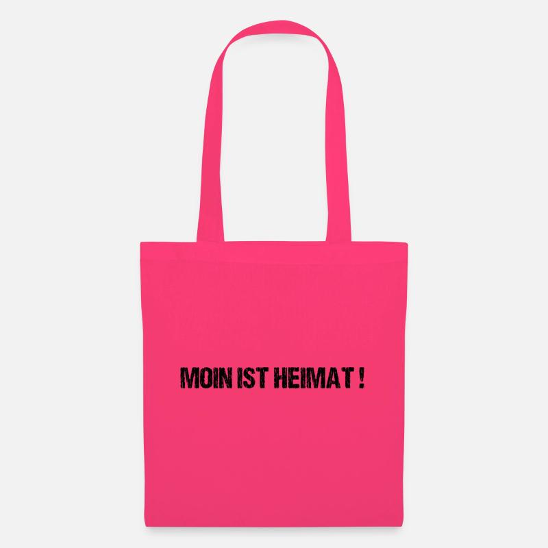 Moin Sprüche Hamburg Norden Heimat Geschenk - Stoffbeutel - Azalea