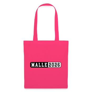 Malle 2026 - Sac en tissu - rose azalée - Devant