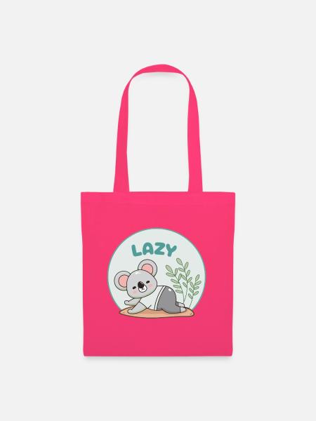 Koala-Faultier-Humorspastell - Stoffbeutel - Azalea