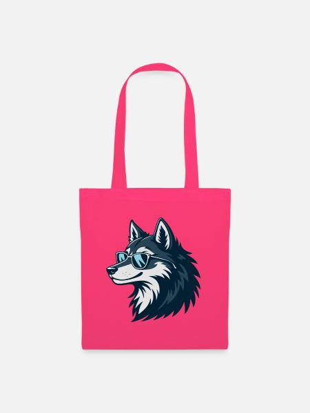 Stylish Wolf Sonnenbrille - Stoffbeutel - Azalea