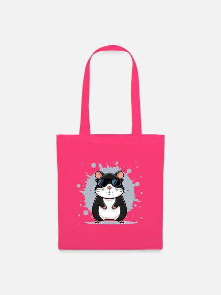 Hamster-Sonnenbrille - Stoffbeutel - Azalea