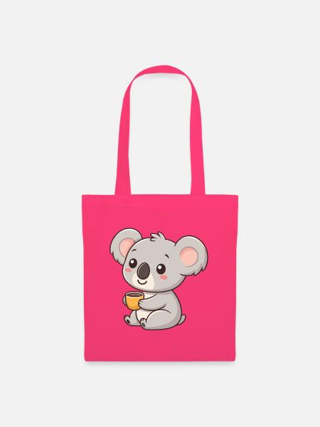 Koala in einer Kaffeepause - Stoffbeutel - Azalea