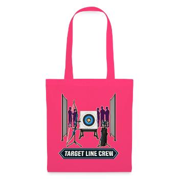 TARGET LINE CREW - Stoffbeutel - Azalea - Vorne