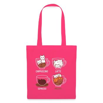 Cattuccino – Kaffeesorten - Stoffbeutel - Azalea - Vorne