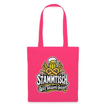 Stammtisch Wir wissens besser - Stoffbeutel - Azalea - Vorne