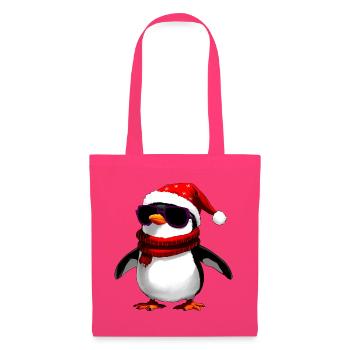 Coole Pinguine Weihnachten - Stoffbeutel - Azalea - Vorne