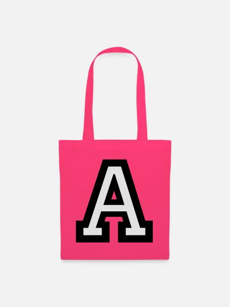 Buchstabe A - Stoffbeutel - Azalea