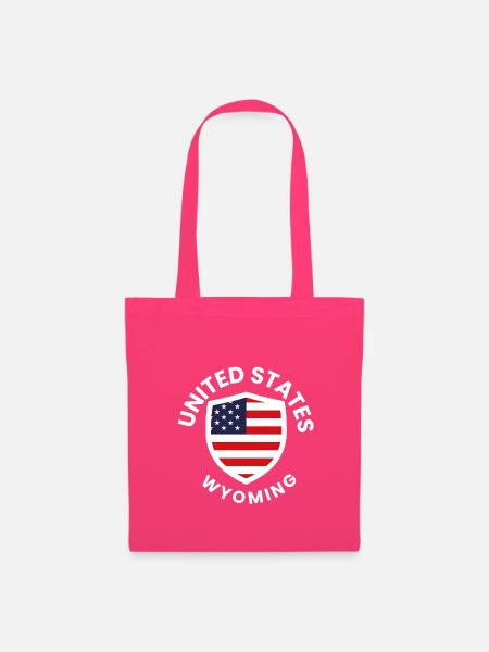 Wyoming United Shield - Stoffbeutel - Azalea