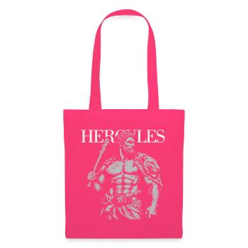 Herkules' mythische Stärke-Silhouette - Stoffbeutel - Azalea - Vorne