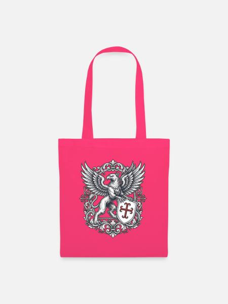 Wappen Greif Und Kreuz - Stoffbeutel - Azalea