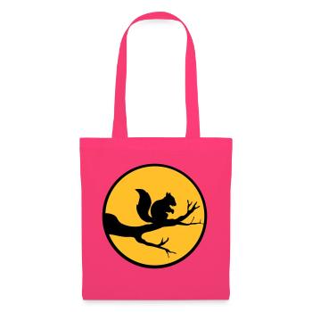 moon circle round night shadow branch black eichhoe - Tote Bag - azalea - Front