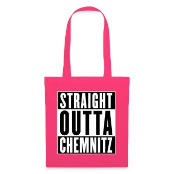 Tout droit sorti de Chemnitz (couleurs changeantes) - Sac en tissu - rose azalée - Devant