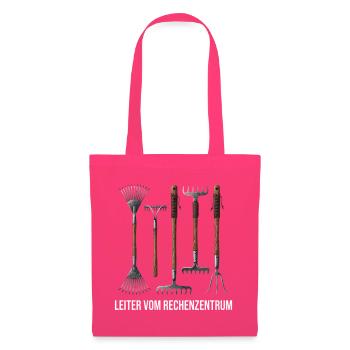 Rechenzentrum Retro Vintage Rechen & Besen Leiter - Stoffbeutel - Azalea - Vorne