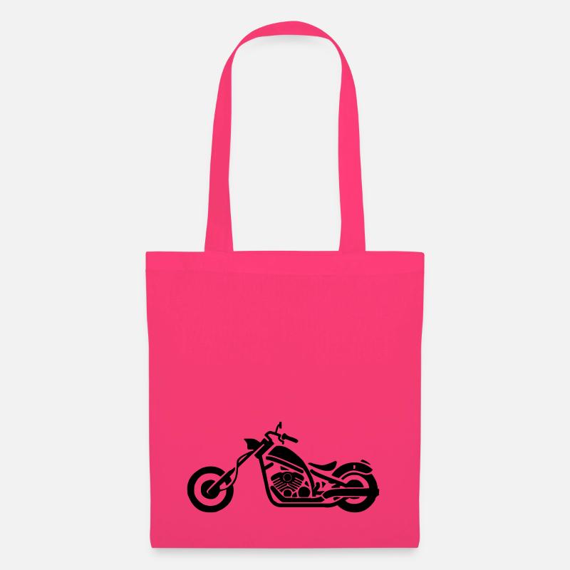 Motorrad - Stoffbeutel - Azalea