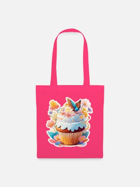  Cupcake Vogel - Stoffbeutel - Azalea