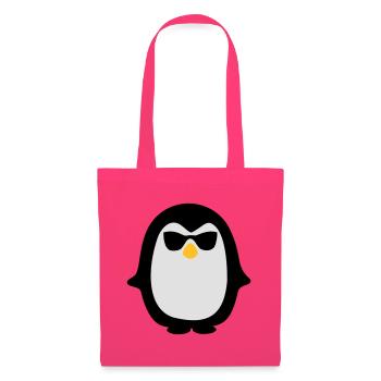 Pinguin - Stoffbeutel - Azalea - Vorne