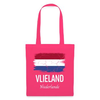 Vlieland - Sac en tissu - rose azalée - Devant