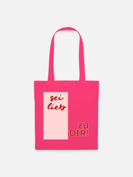 Affirmation_Selbstliebe - Stoffbeutel - Azalea