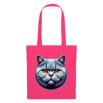 Britische Kurzhaarkatze - Stoffbeutel - Azalea - Vorne
