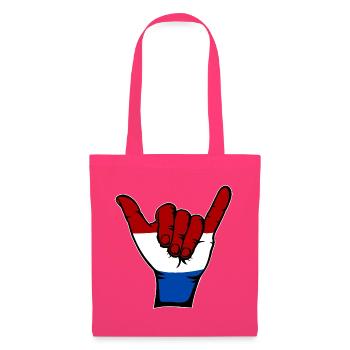 Holland Flag Surfing Symbol - Tote Bag - azalea - Front