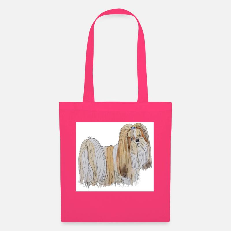 Lhasa Apso Sticks - Stoffbeutel - Azalea
