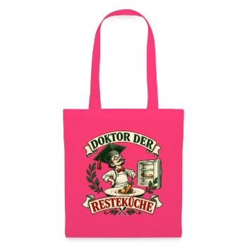 Doktor Resteküche - Stoffbeutel - Azalea - Vorne