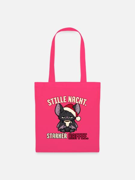 Stille Nacht starker Kaffee - Stoffbeutel - Azalea
