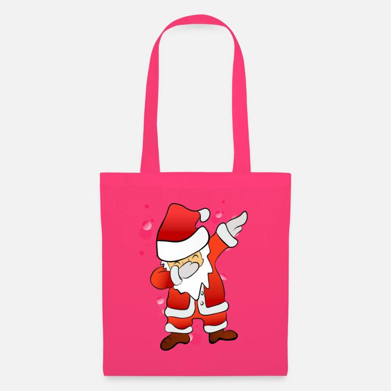 Dabbing Nikolaus - Stoffbeutel - Azalea