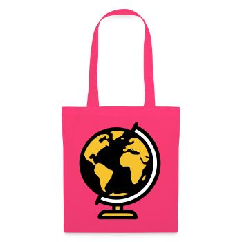Globe Globe Earth School - Tote Bag - azalea - Front