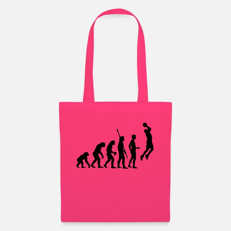 evolution_basketball_b_1c - Stoffbeutel - Azalea