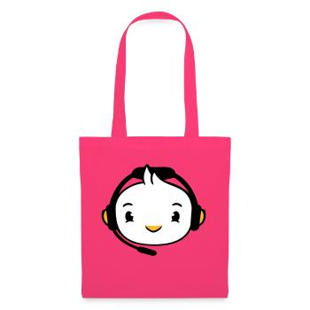 Duck Gamer Gaming Voice Chat Headset Console Game - Tote Bag - azalea - Front
