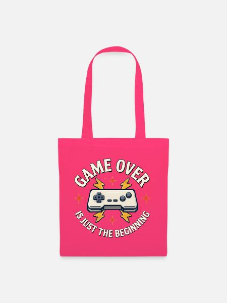 Game Over ist erst der Anfang - Stoffbeutel - Azalea